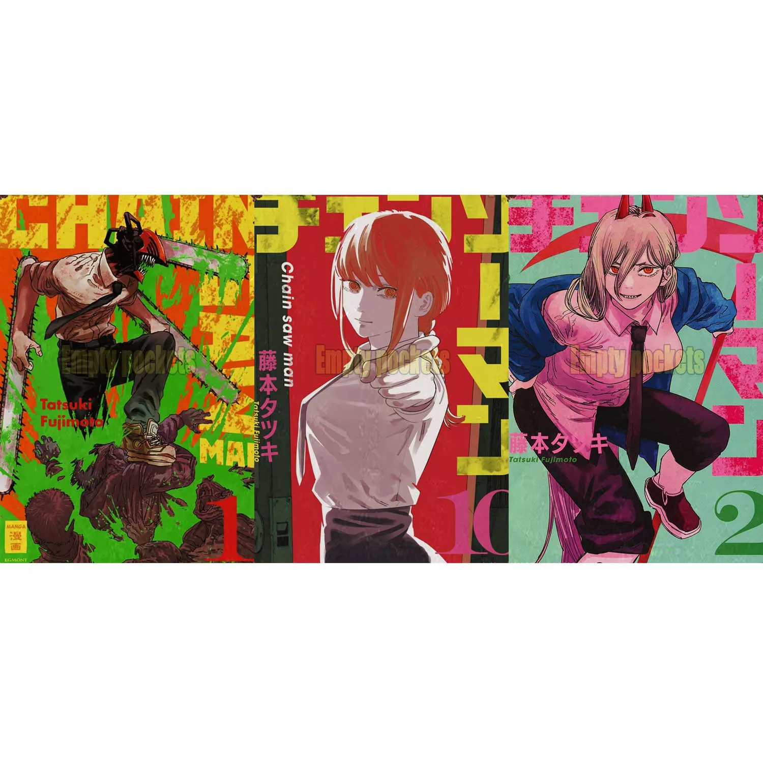 Chainsaw Man Poster Lenticular 3D Tamaño 29.5 x 39.5