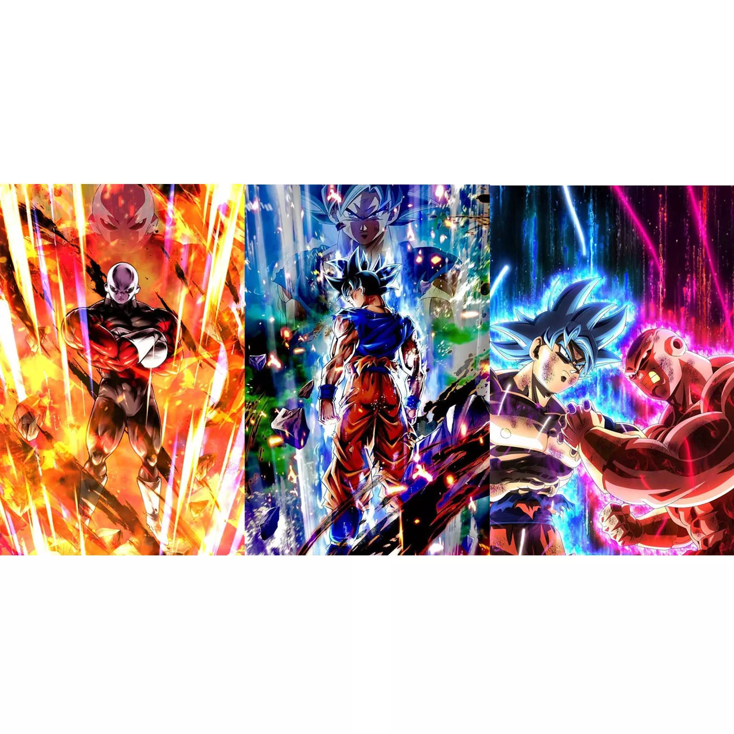 Dragon Ball Super Poster Lenticular 3D Tamaño 29.5 x 39.5