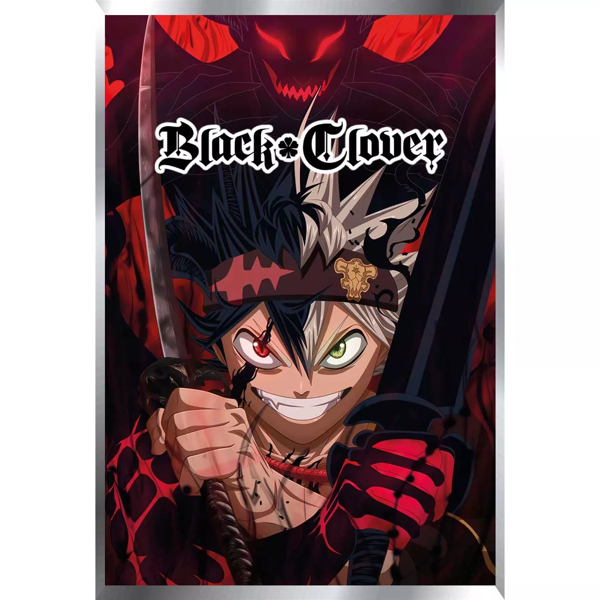 Black Clover Posters Metalizados 48 x 33cm