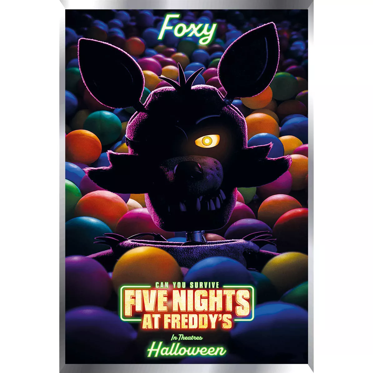 Five Nights at Freddy's Posters Metalizados 48 x 33cm M1