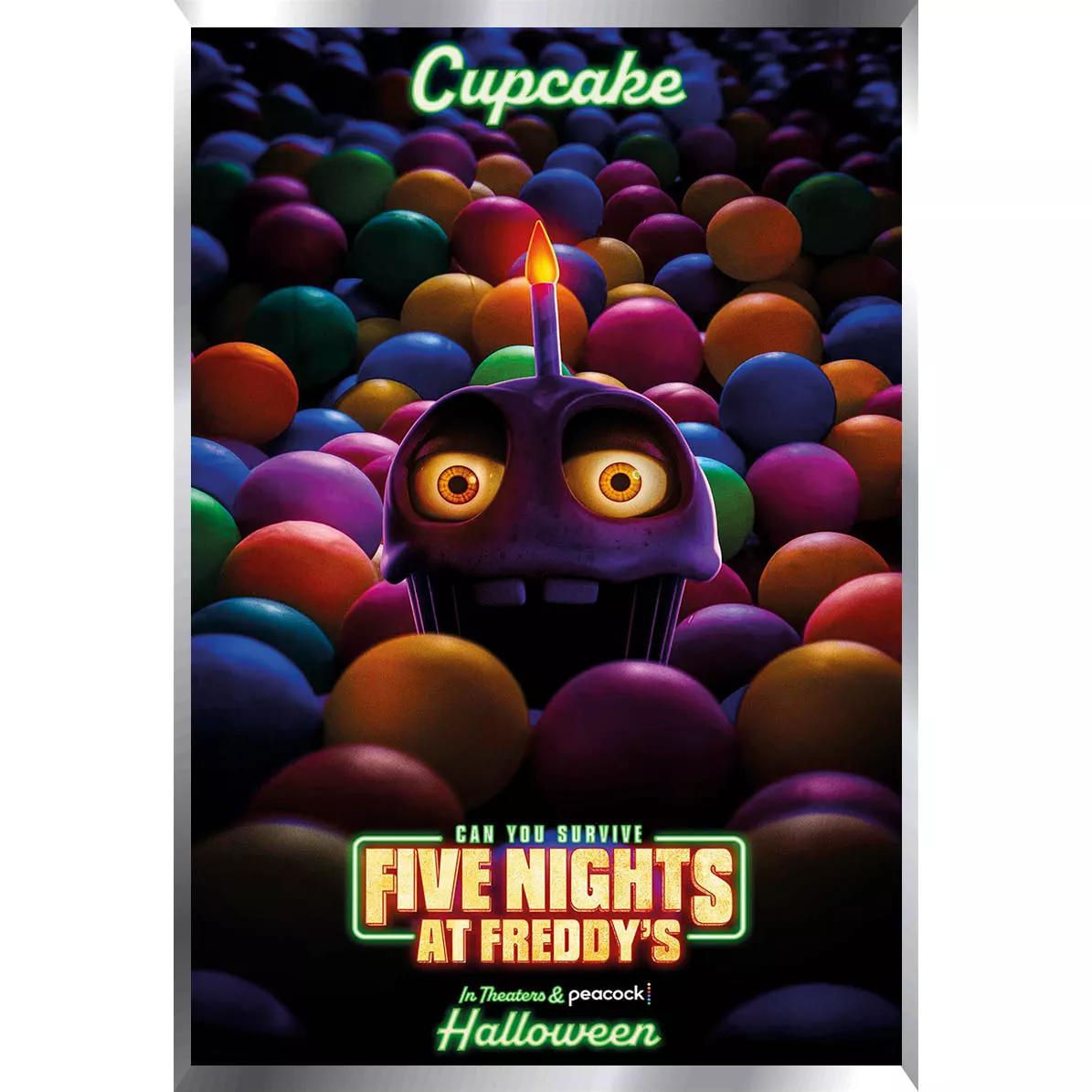 Five Nights at Freddy's Posters Metalizados 48 x 33cm M1