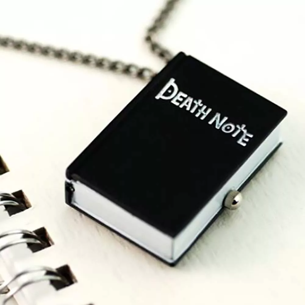 Death Note Libro Reloj de Bolsillo Vintage Collar