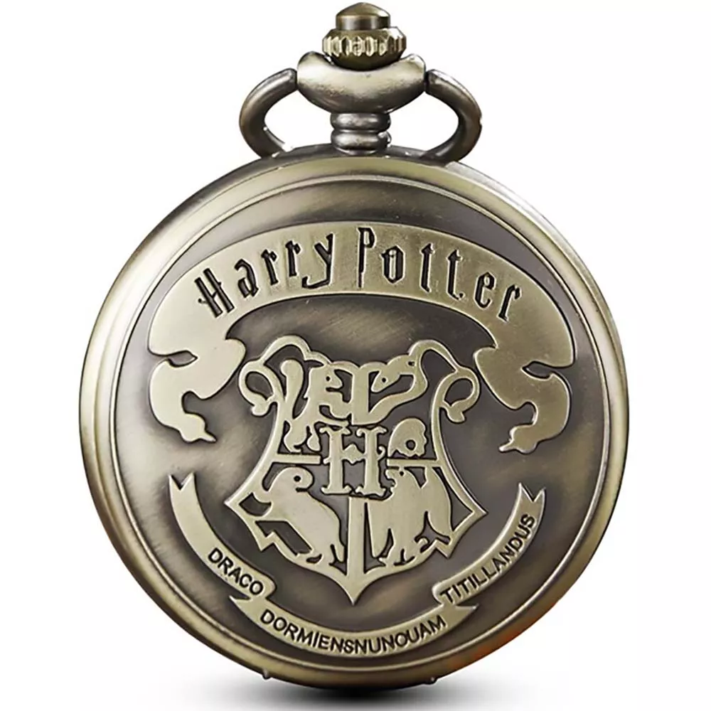 Harry Potter Hogwarts M1 Reloj de Bolsillo Vintage Collar