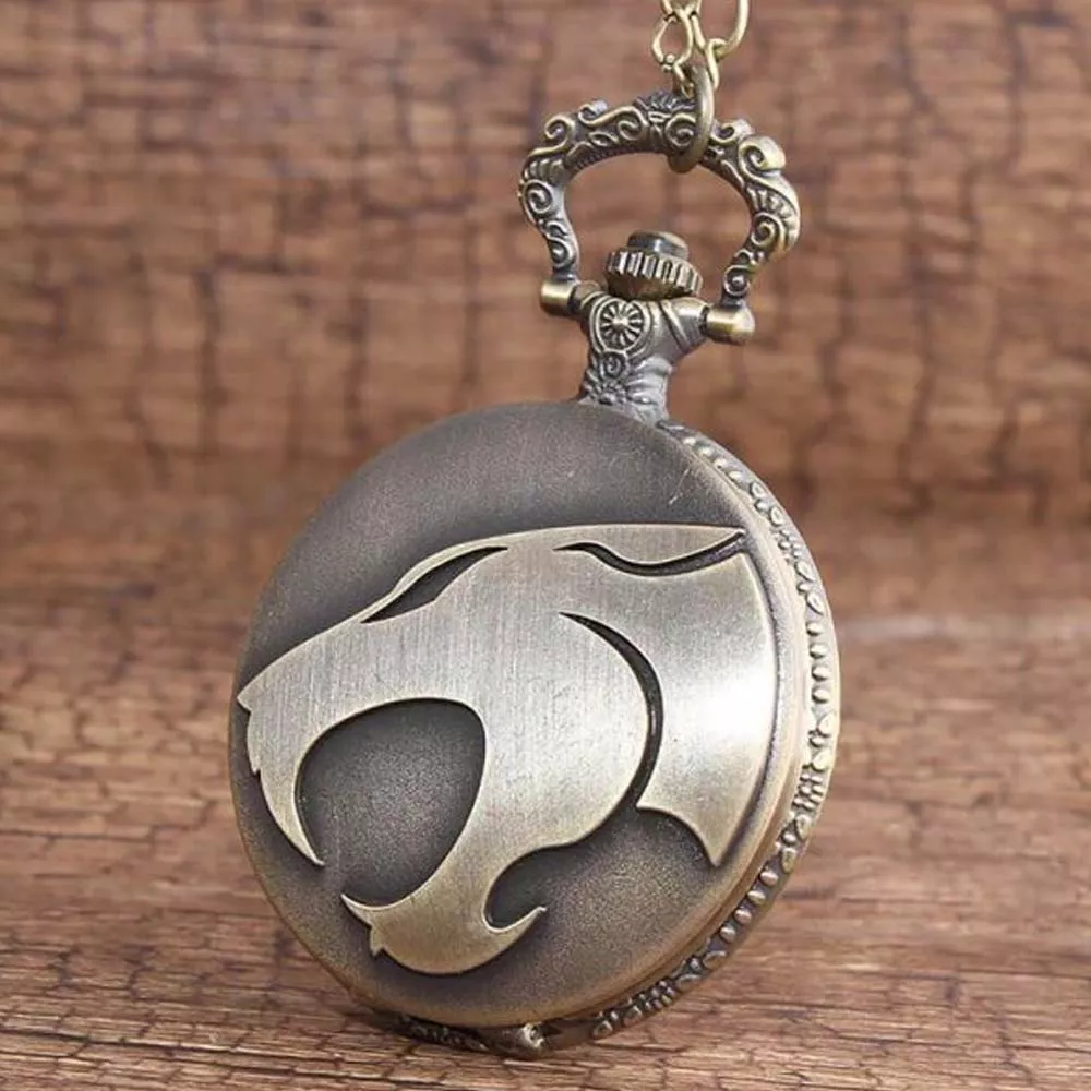 Thundercats Reloj de Bolsillo Vintage Collar