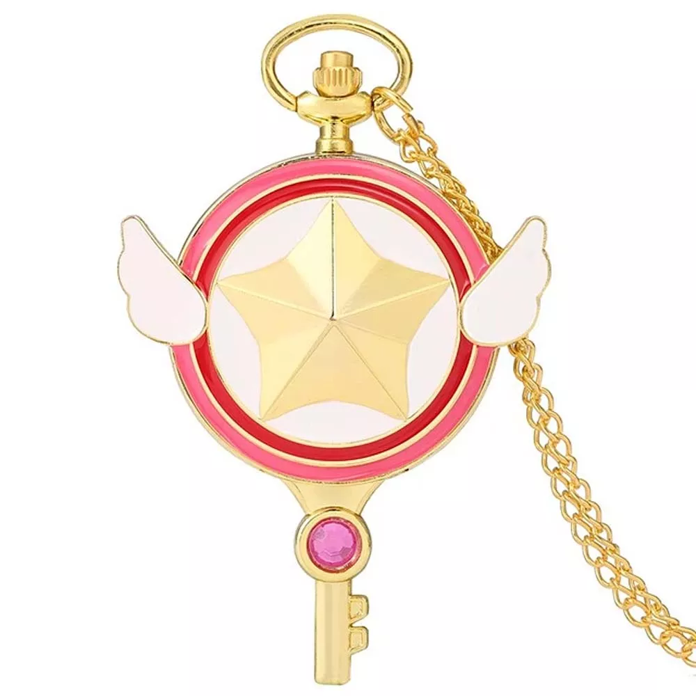 Sakura Card Captor Reloj de Bolsillo Vintage