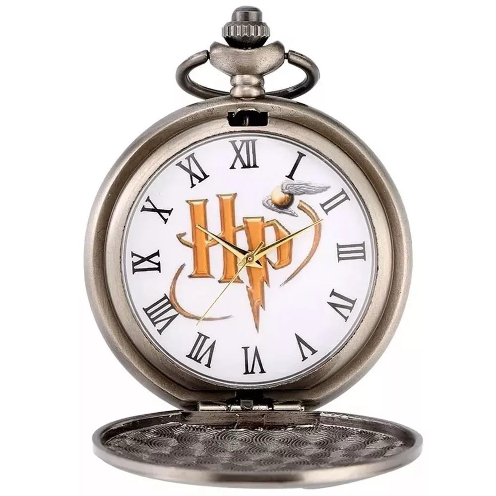 Harry Potter HP Reloj de Bolsillo Vintage Collar