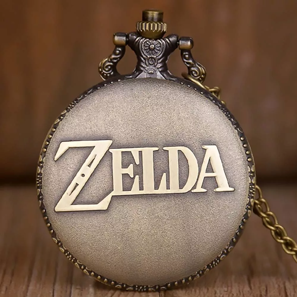 Zelda Reloj de Bolsillo Vintage Collar