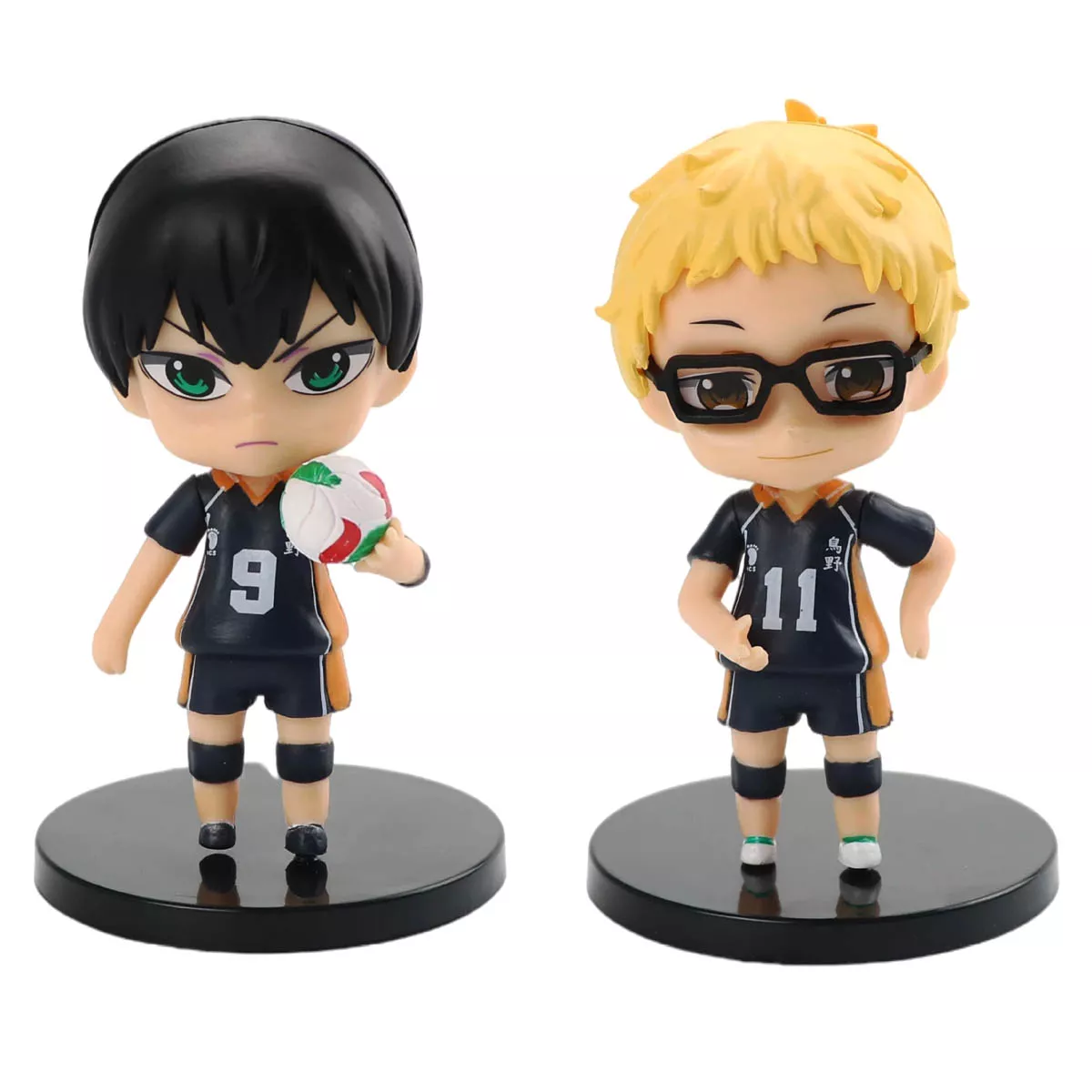 Haikyu Figuras Set 6 Pz. 10cm PVC Precio x Unidad