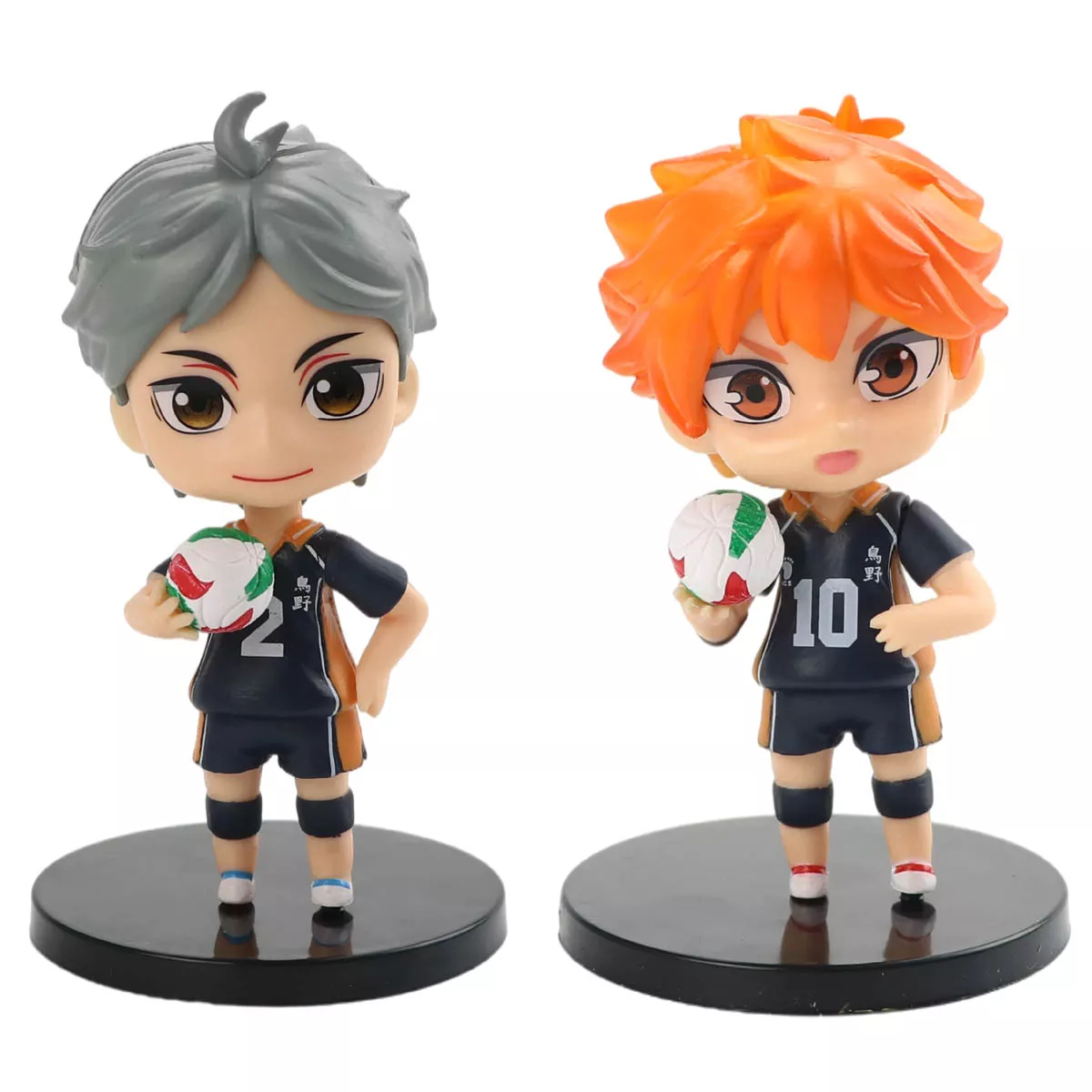 Haikyu Figuras Set 6 Pz. 10cm PVC Precio x Unidad