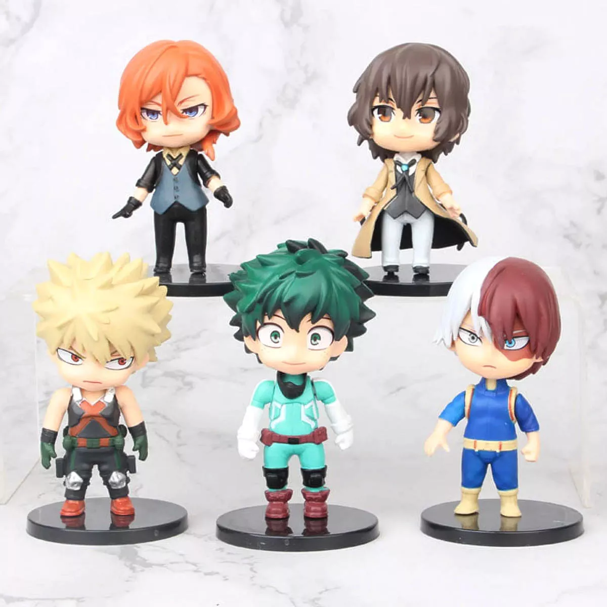 My Hero Academia Set 5 Pz. 10 cm PVC Precio Por Unidad