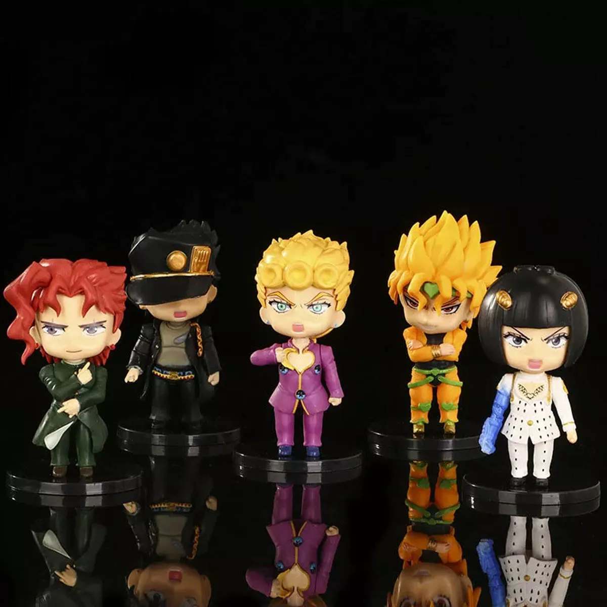 Jojo's Bizarre Adventure Figuras Set 5 PVC 10cm Precio Por Unidad