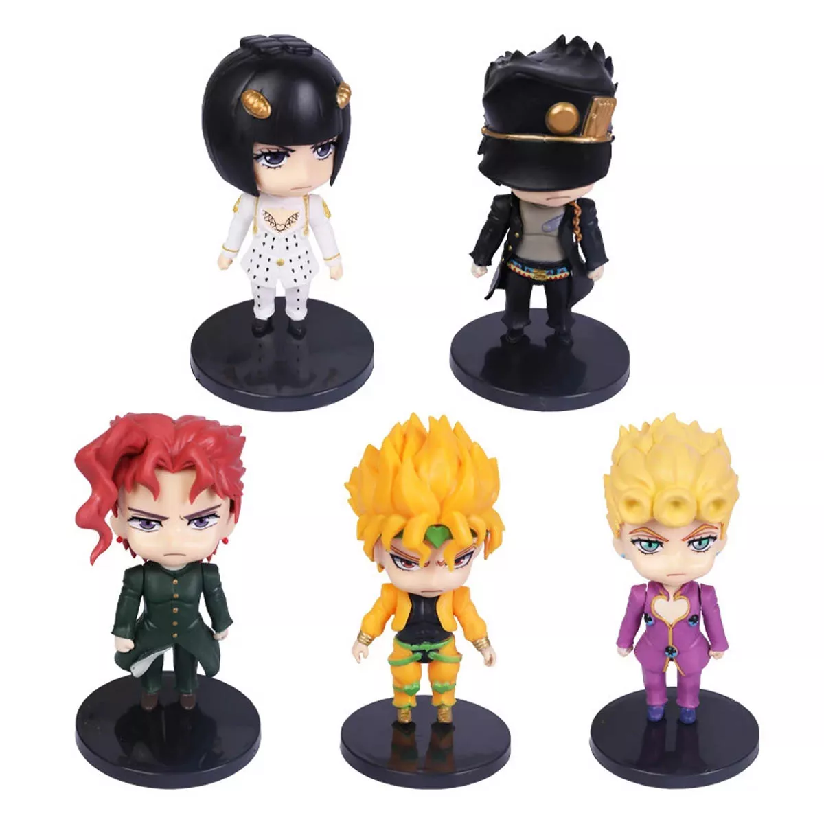 Jojo's Bizarre Adventure Figuras Set 5 PVC 10cm Precio Por Unidad