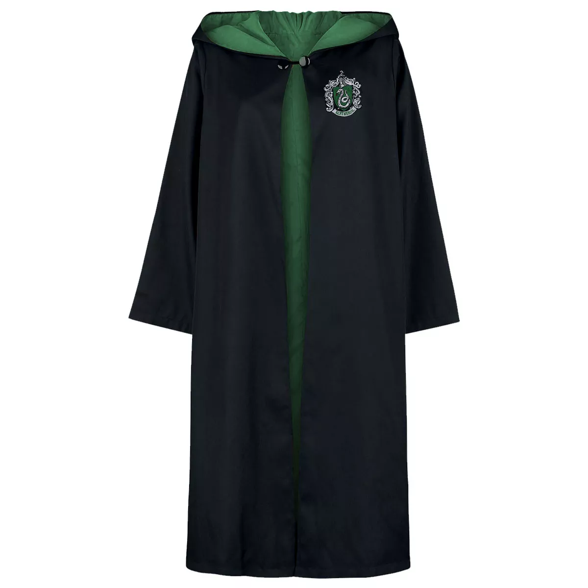 Harry Potter Capa Slytherin Escudo Bordado