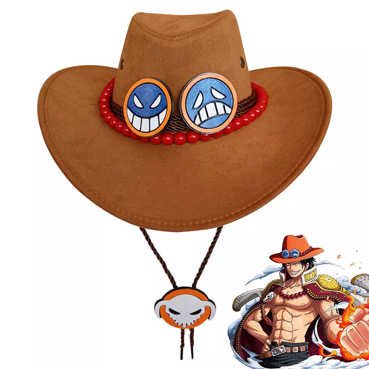 One Piece Sombrero Ace