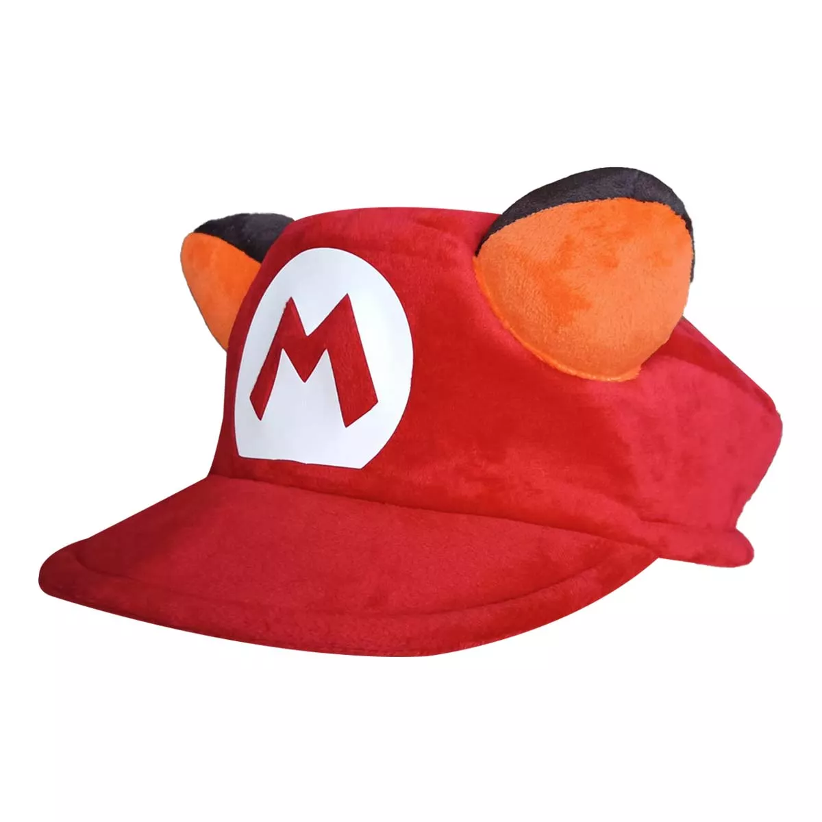 Super Mario Bros Sombrero Con Orejitas Tela Peluche