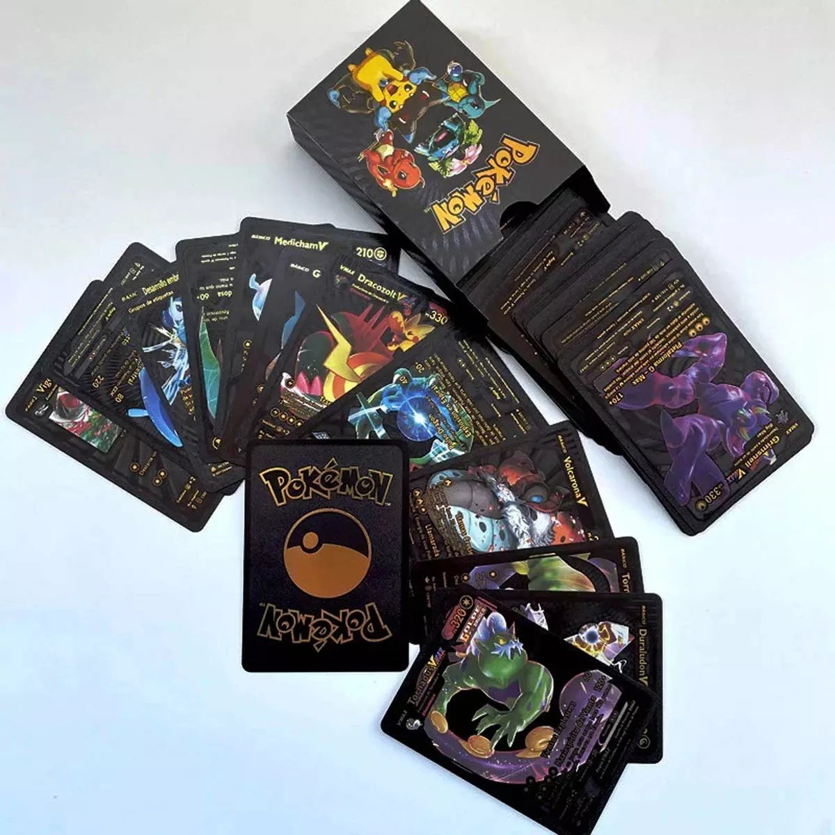 Pokemon Cartas Black Vmax GX Caja 50 unidades