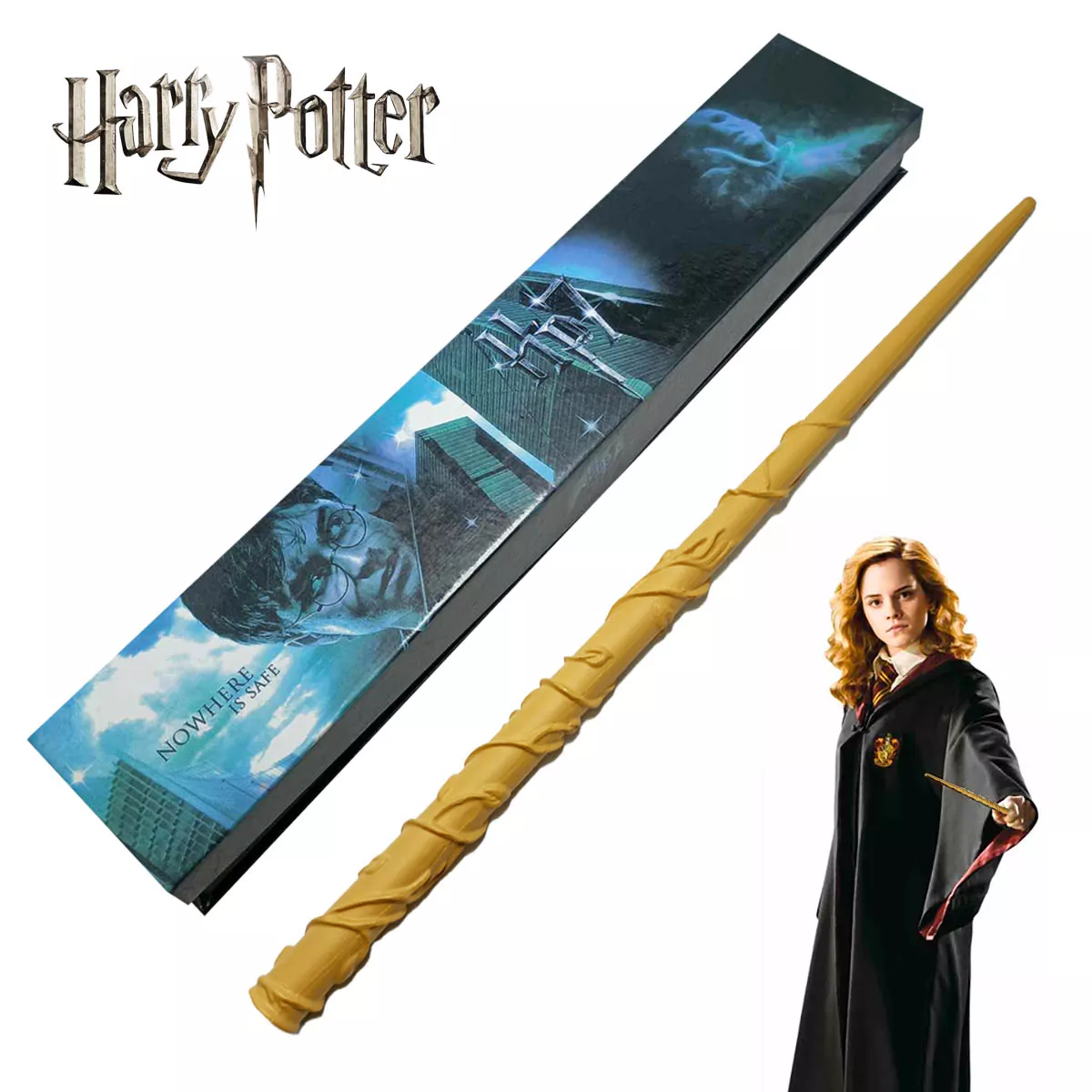 Harry Potter Varita Hermione Granger 34cm Incluye Caja