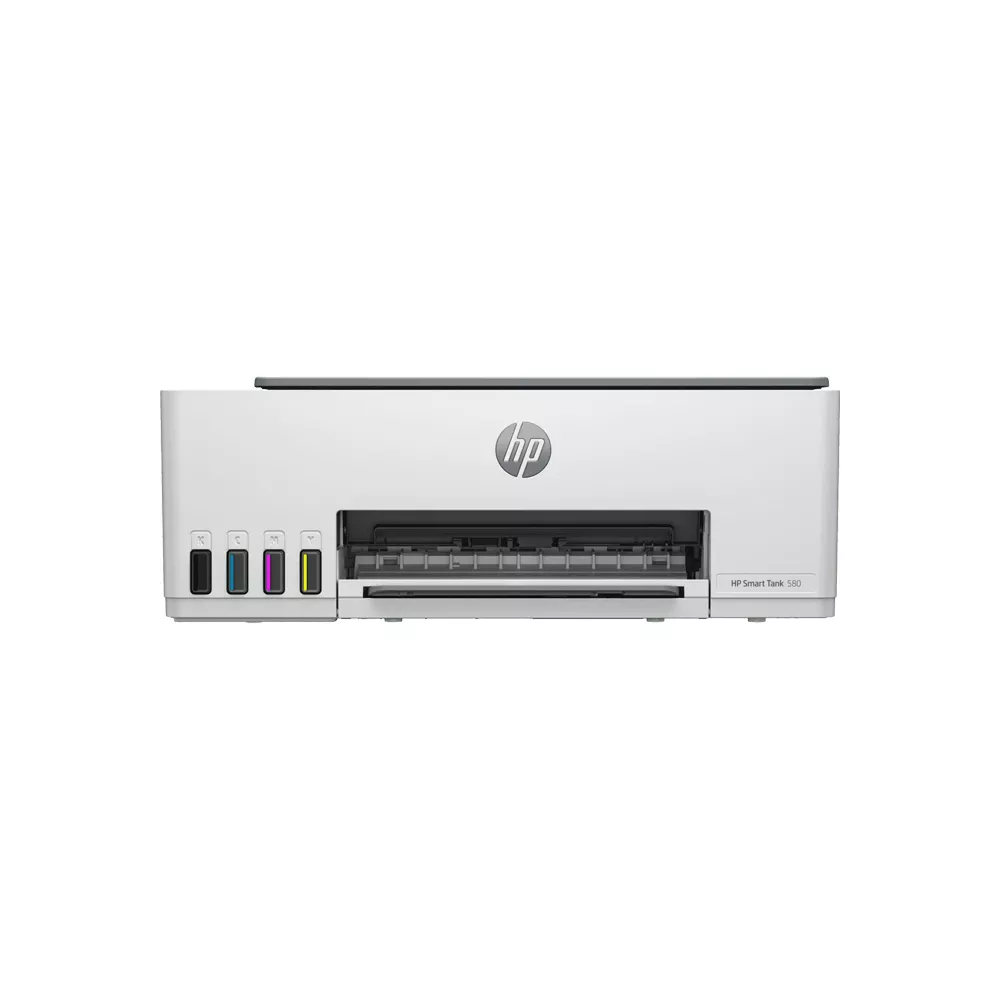 IMPRESORA HP 580 SMART TANK MFP WIFI 12PPM 5PPMC PANT 1 2 PUL BLANCA GT53 52