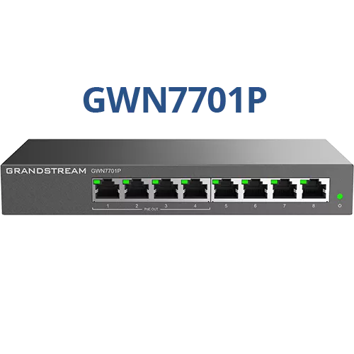 SWITCHES DE RED NO ADMINISTRABLES GWN7701P