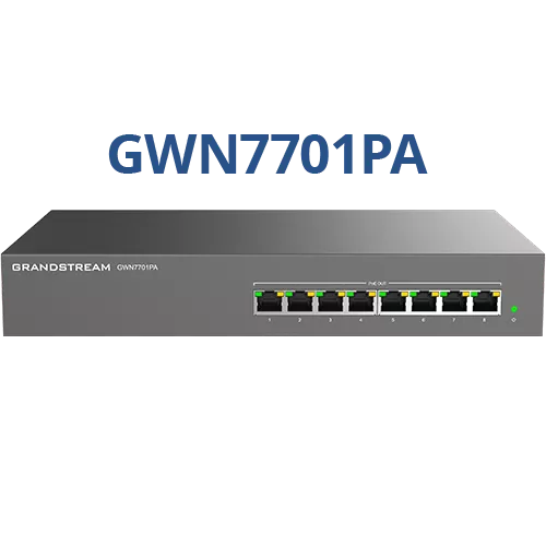 SWITCHES DE RED NO ADMINISTRABLES  GWN7701PA