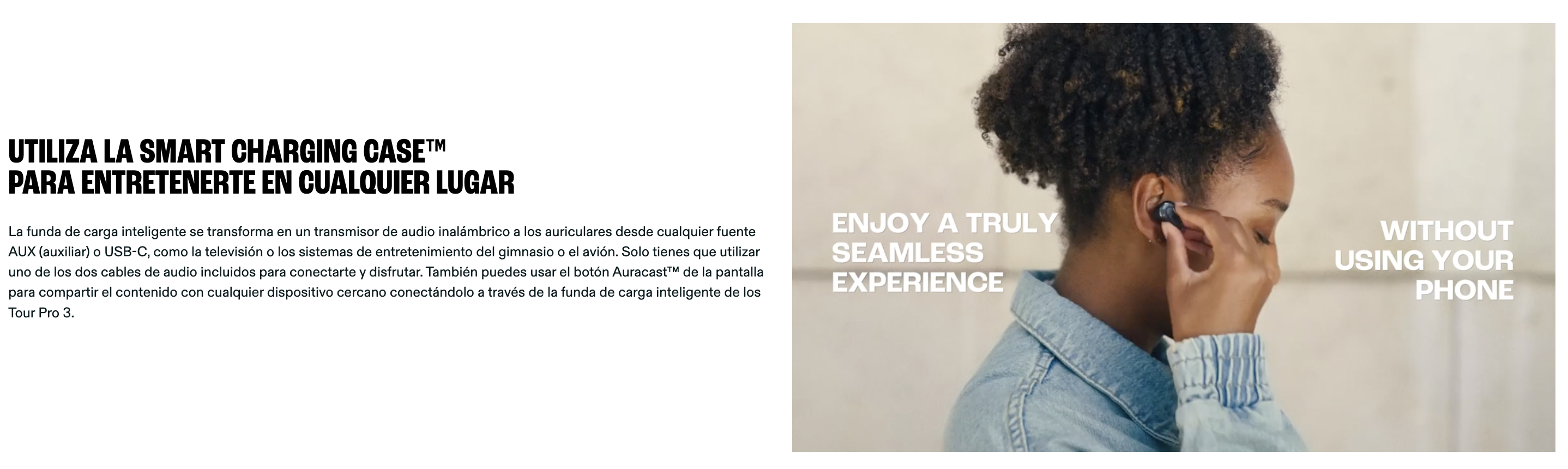 jbl tour pro 3 funciones
